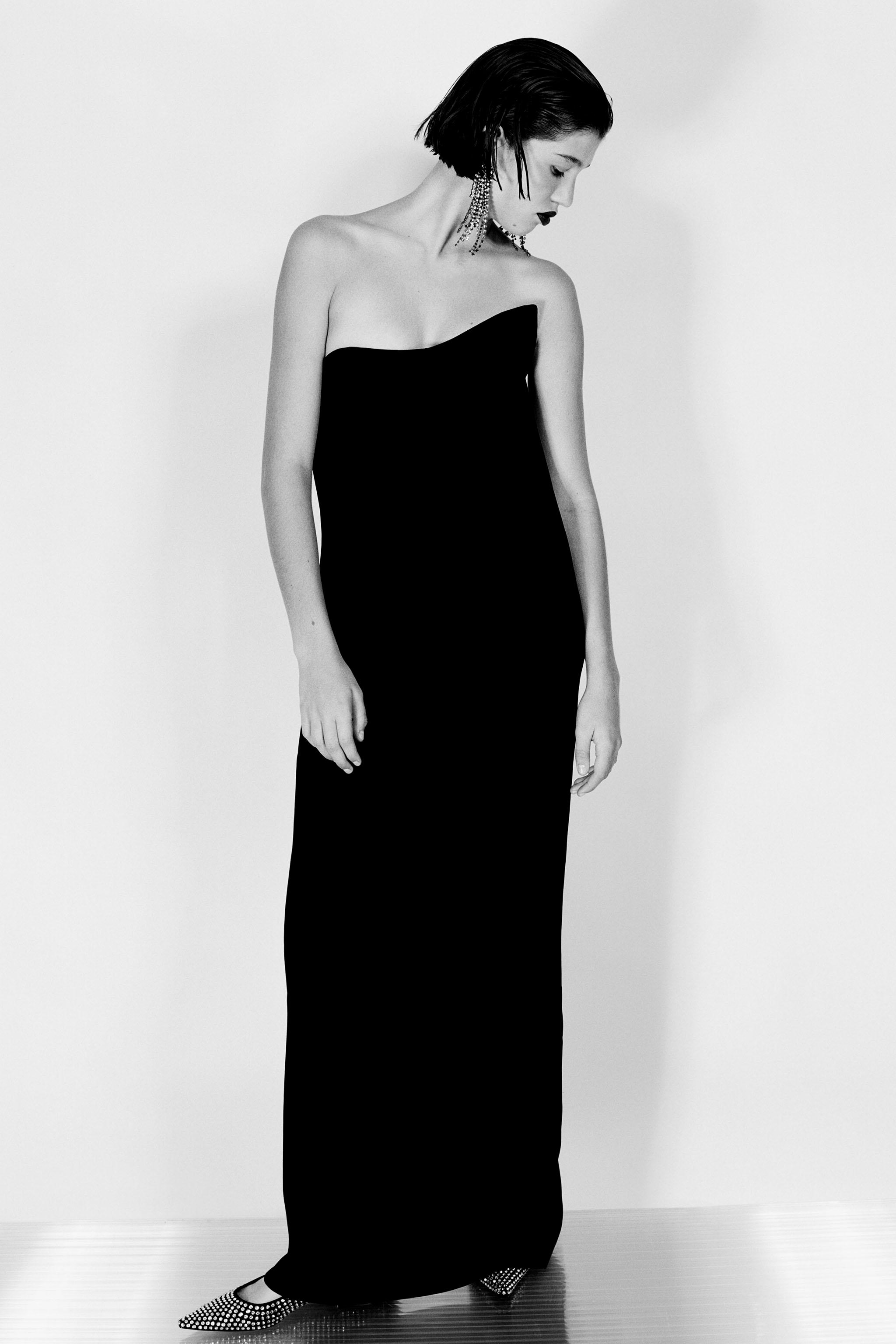 LONG DRESS LIMITED EDITION Black ZARA United States